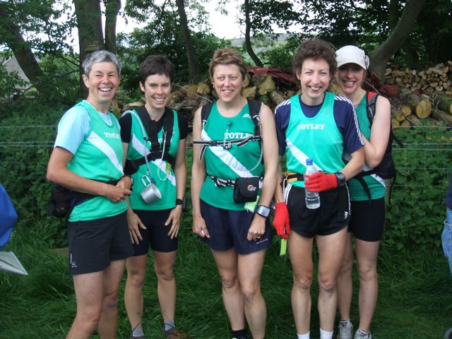 Totley Girls at Swaledale